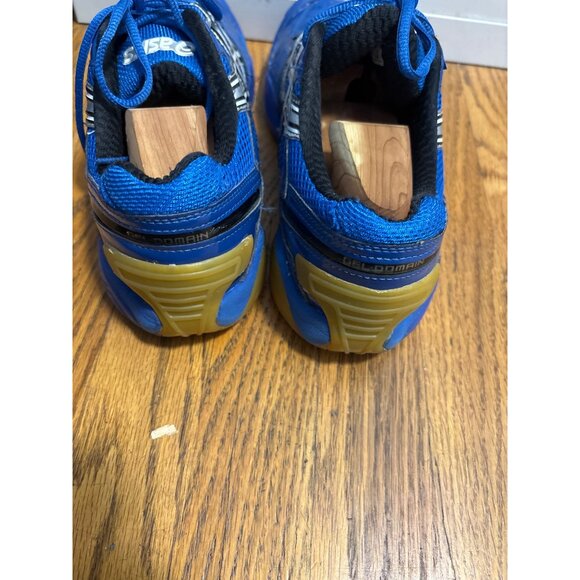 Asics Gel Domain Mens Athletic Shoes Blue & Yellow Size 9.5 - Picture 6 of 8